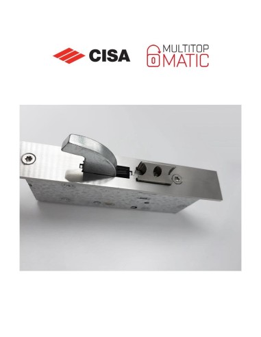 Cisa Multitop Matic multi-point mechanical lock with entry 40 front U-shaped series 4A100-40