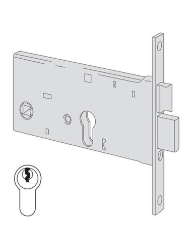 Cisa mechanical cylinder lock entry 70 series 44361-70