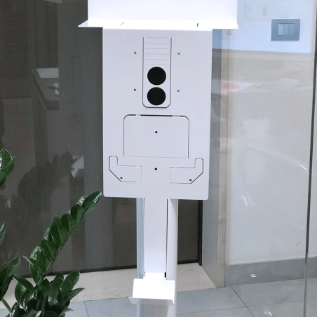 Stand for 500 mL hand sanitizer gel dispenser