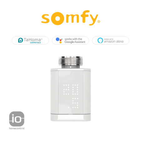 Somfy io thermostatic valve