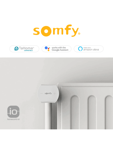 Somfy io thermostatic valve