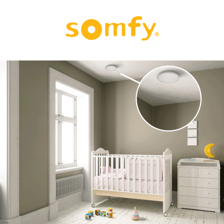 Rilevatore di fumo Somfy Protect HOME ALARM | Accessori per Infissi