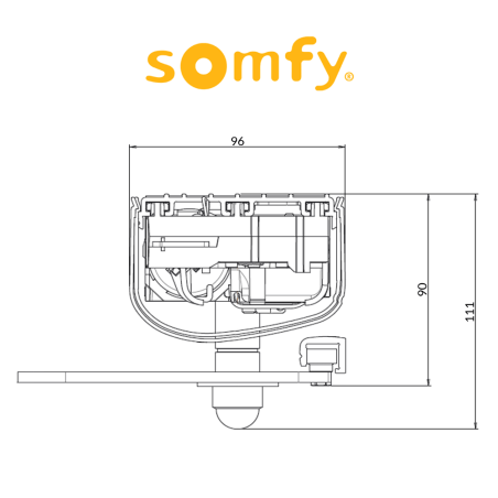 YSLO FLEX io 2P Somfy