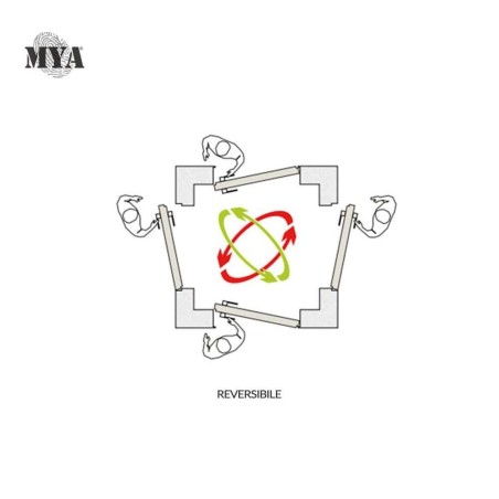 MYA Royal Pat - Porta filo muro battente reversibile per interni | Accessori per Infissi