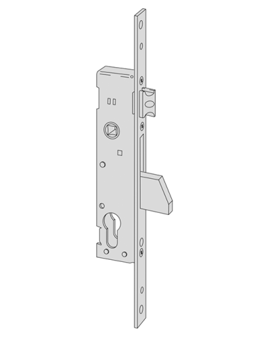 Cisa mechanical swing bolt lock, entry 35, series 46215-35