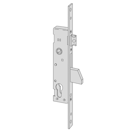Cisa mechanical swing bolt lock, entry 35, series 46215-35