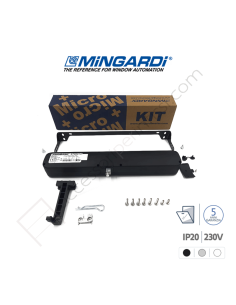 MICRO+ KIT Mingardi attuatore a catena per finestre vasistas e a sporgere