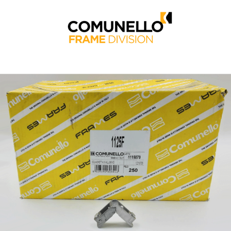 1125F Comunello squadretta filettata in alluminio