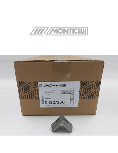 0432 MONTEBIANCO Monticelli die-cast aluminium corner joint bracket