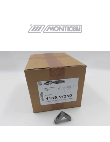 4185.9 MONTEBIANCO Monticelli squadretta di giunzione angolare in alluminio pressofuso
