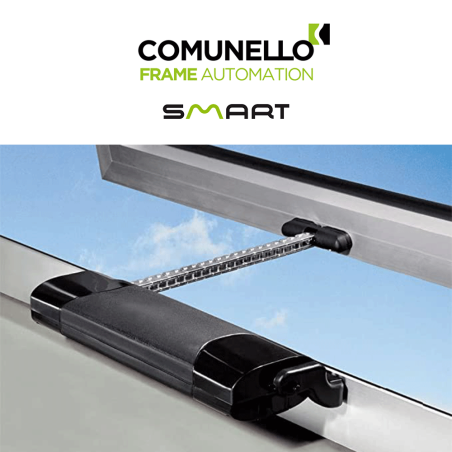 SMART Comunello - Attuatore elettrico a catena per finestre vasistas e a sporgere