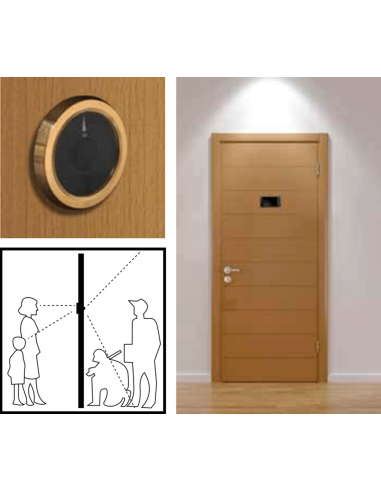 57701 Opera digital peephole with display
