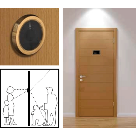 57701 Opera digital peephole with display