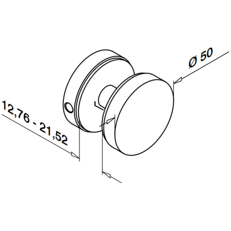 MOD 0742 Q-Railing glass connectors Easy Glass