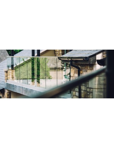 MOD 0744 Q-Railing adattatore per vetro Easy Glass