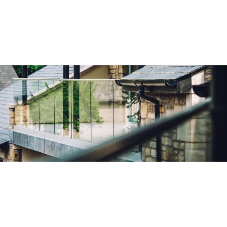 MOD 0744 Q-Railing adattatore per vetro Easy Glass