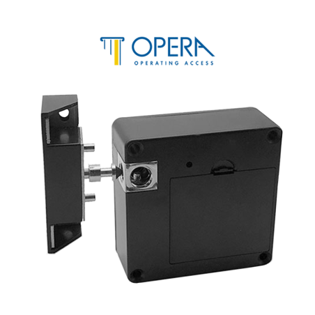 22800MBR Opera RFID battery operated electro-lock closed without current Arca series