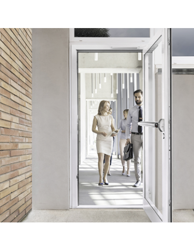 4P01035 Cisa Multitop MATIC EXIT motorized mortise lock for panic door flat front