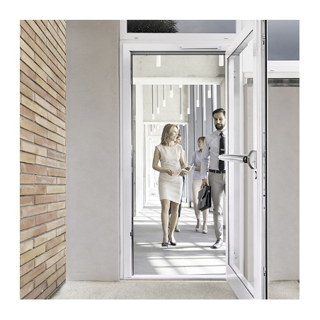 4P01035 Cisa Multitop MATIC EXIT motorized mortise lock for panic door flat front