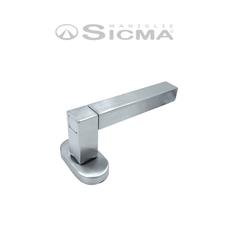 Pitagora Sicma - Handle with oval rosette and escutcheon