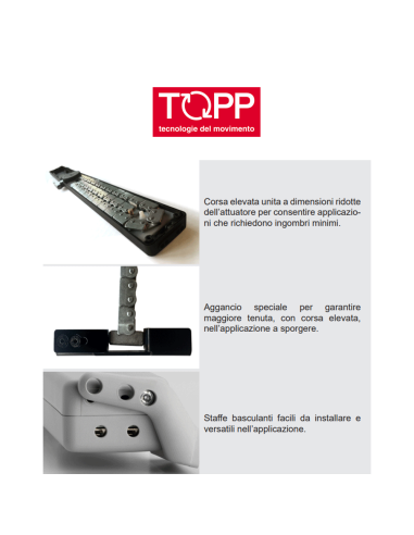 C60 Topp - Attuatore a catena per finestre vasistas | Accessori per Infissi