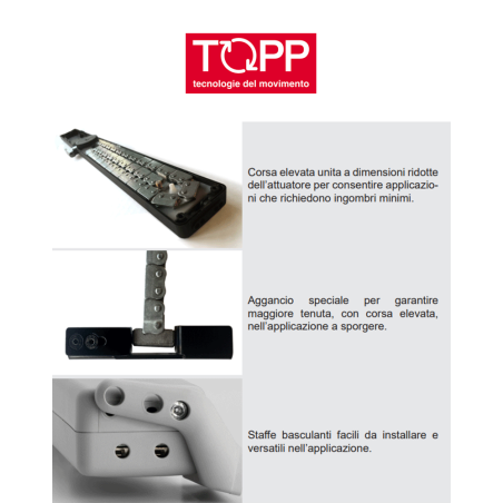 C60 Topp - Attuatore a catena per finestre vasistas | Accessori per Infissi