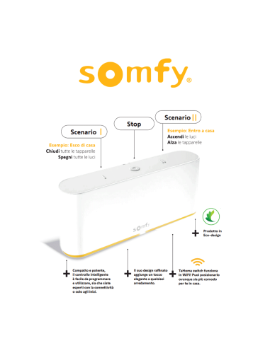TAHOMA SWITCH Somfy - Device for remote home automation management