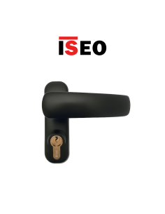 94021005 TRIM Iseo - Black external control for anti-panic devices to be applied