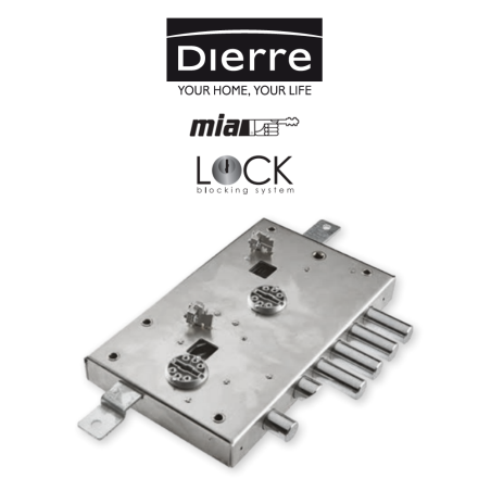 Atra Dierre Right Double Bit Triple Lock Art. SER6161 1DE