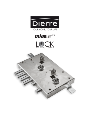 Atra Dierre Left Double Bit Triple Lock item SER6162 1SE