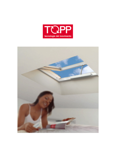 C20 TANDEM Topp - Coppia attuatori a catena sincronizzati per finestre vasistas e lucernari