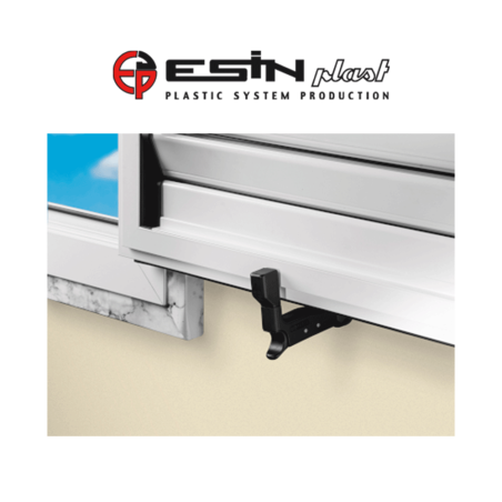 Esinplast Super top 3036001 - Automatic shutter stop with shock absorber and 150 mm screw