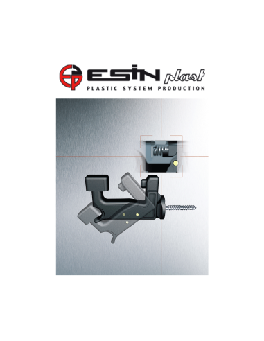 Esinplast Super top 3036001 - Automatic shutter stop with shock absorber and 150 mm screw