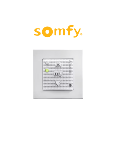 SMOOVE ORIGIN 2 io Somfy - 2-channel wall control for awnings and roller shutters