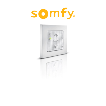 SMOOVE ORIGIN 4 io Somfy - 4-channel wall control for awnings and roller shutters