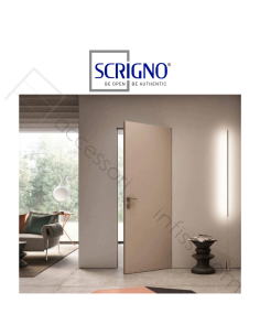 FILO44 Scrigno - Porta filo muro battente reversibile per interni 2