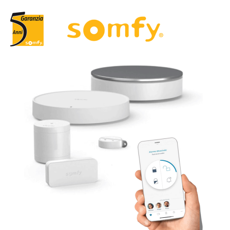HOME ALARM ESSENTIAL STARTER PACK Somfy Protect - Sistema di allarme sicurezza antifurto | Accessori per Infissi