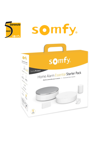 HOME ALARM ESSENTIAL STARTER PACK Somfy Protect - Sistema di allarme sicurezza antifurto