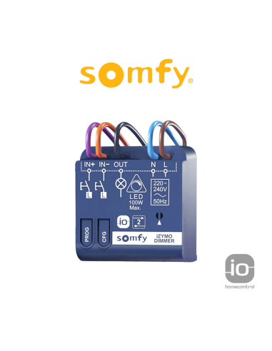 Somfy IZYMO DIMMER RECEIVER io lighting receiver