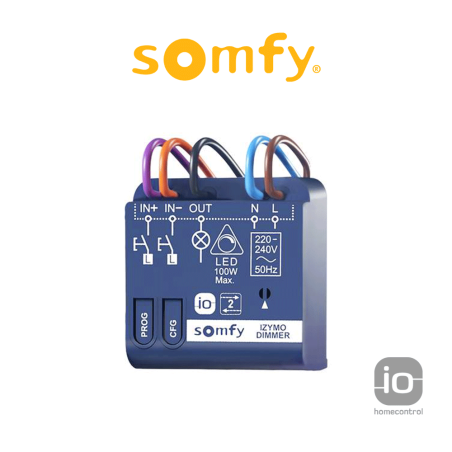 Ricevitore per illuminazioni Somfy IZYMO DIMMER RECEIVER io | Accessori per Infissi