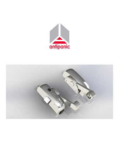 403/T Antipanic - Triple mechanical panic bar with external bar