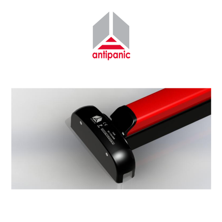 602/2 Antipanic - Double mechanical panic bar with integrated bar L. 1170 mm