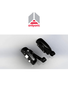 401/TEL Antipanic - Central electric panic bar with external bar 2