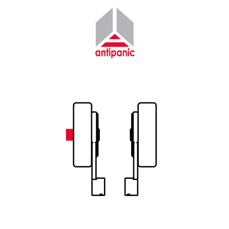 401/TEL Antipanic - Central electric panic bar with external bar