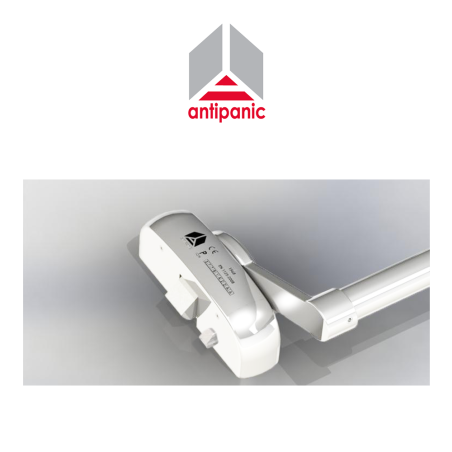 401/T Antipanic - Central mechanical panic bar with external bar