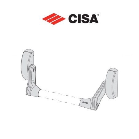 Maniglione per serrature antipanico Cisa Fast Push art. 5960710