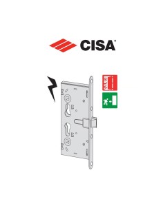 Serratura antipanico elettrica a cilindro per porte tagliafuoco e antipanico Cisa Mito Panic entrata 65 serie 13110-65