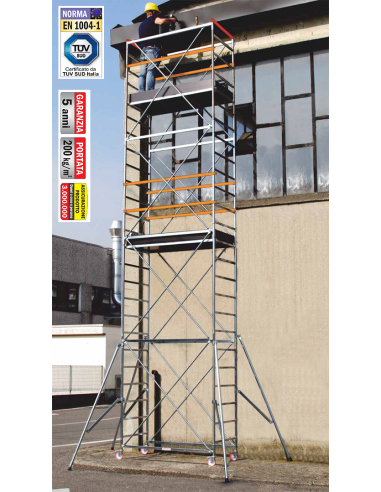 POKER HD - Professional Scaffolding Scaffolding version NOT Anchored to the wall