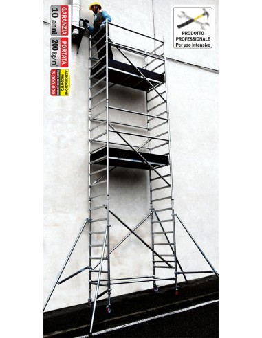 EUROPONT EUR XPRO HD - XHD Version - Professional Scaffolding Version NOT Anchored to the Wall