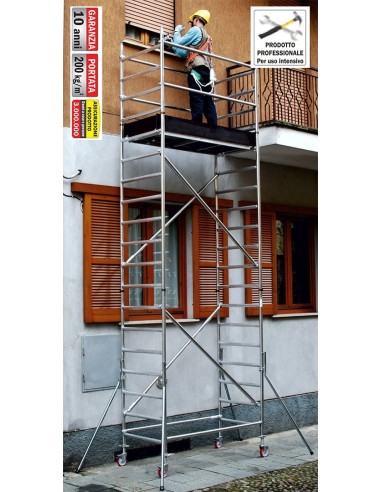 EUROPONT EUR XPRO - XS Version - Professional Scaffolding Wall-Anchored Version